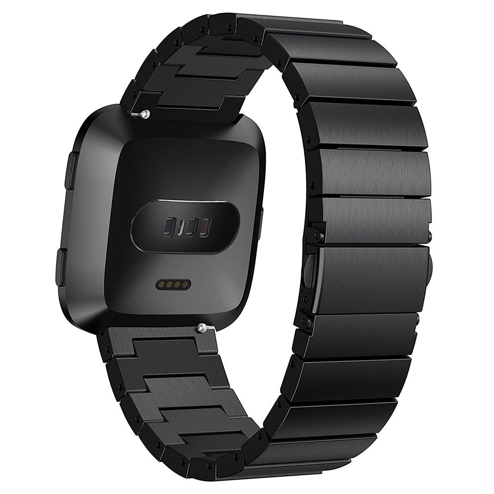 Simple replacement band for Fitbit versa watch band black
